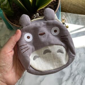 Japan Ghibli My Neighbor Totoro pouch with kiss-closure